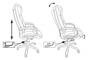 Кресло для руководителя CH-824/LT-28 в Ревде - revda.mebel24.online | фото 5
