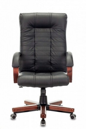 Кресло для руководителя KB-10WALNUT/B/LEATH в Ревде - revda.mebel24.online | фото 2