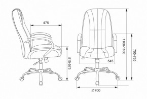 Кресло для руководителя T-898SL/BLACK в Ревде - revda.mebel24.online | фото