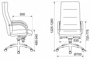 Кресло для руководителя T-9927SL/CHOKOLATE в Ревде - revda.mebel24.online | фото 6