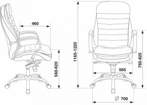 Кресло для руководителя T-9950/Black в Ревде - revda.mebel24.online | фото 12