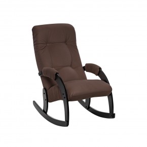Кресло-качалка Модель 67 Венге, ткань V 26 в Ревде - revda.mebel24.online | фото