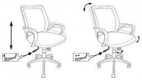 Кресло компьютерное CH-695N/OR/TW-11 в Ревде - revda.mebel24.online | фото 10