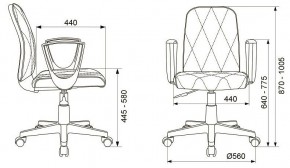 Кресло компьютерное CH-W327/OR-10 в Ревде - revda.mebel24.online | фото 6