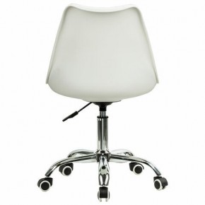 Кресло стул BRABIX "Eames MG-310 CH", хром, пластик белый, экокожа белая, 532923 в Ревде - revda.mebel24.online | фото 4