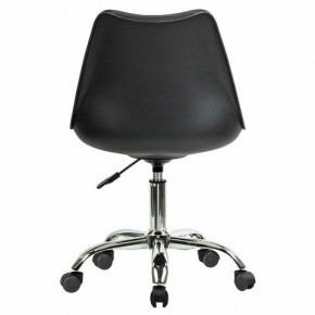 Кресло стул BRABIX "Eames MG-310 CH", хром, пластик черный, экокожа черная, 532925 в Ревде - revda.mebel24.online | фото 4