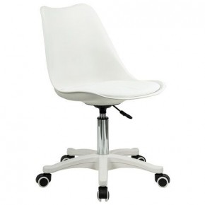 Кресло стул BRABIX "Eames MG-310 PL", пластик белый, экокожа белая, 532926 в Ревде - revda.mebel24.online | фото 2