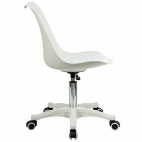 Кресло стул BRABIX "Eames MG-310 PL", пластик белый, экокожа белая, 532926 в Ревде - revda.mebel24.online | фото 3