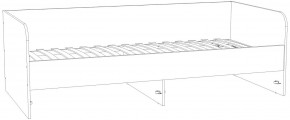 Кровать 900х2000 "Банни" НМ 041.38 с основанием (Бисквит) в Ревде - revda.mebel24.online | фото 4