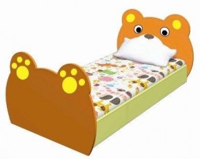Кровать детская Медвежонок К-1V МДФ (600*1400) в Ревде - revda.mebel24.online | фото