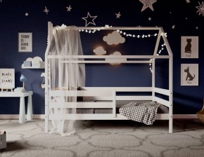 Кровать-домик 80*160 Белый в Ревде - revda.mebel24.online | фото 2