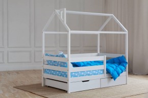 Кровать-домик 80*160 Белый в Ревде - revda.mebel24.online | фото 4