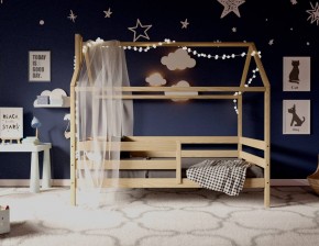 Кровать-домик 80*160 без покраски в Ревде - revda.mebel24.online | фото 3