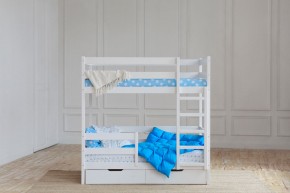 Кровать двухъярусная без крыши 80*190 Белый в Ревде - revda.mebel24.online | фото 4
