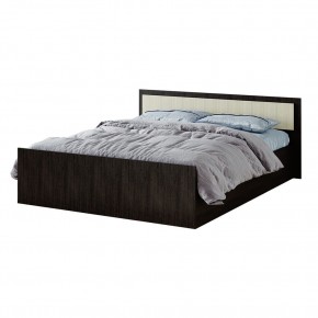 Кровать Фиеста 1400 LIGHT + Проложки LIGHT 1400 ДСП (Венге/Лоредо) в Ревде - revda.mebel24.online | фото 1