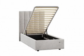 Кровать Ingrid 900 с основанием и ПМ (Ультра Смог) Модель 312 в Ревде - revda.mebel24.online | фото 2
