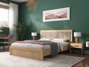 Кровать интерьерная Светлана 1 (Дуб золотой/Paris 03) в Ревде - revda.mebel24.online | фото