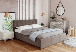 Кровать Изабелла с латами Newtone cacao 1400x2000 в Ревде - revda.mebel24.online | фото 2