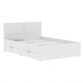 Кровать Ольга L44 (1800) 2 ящика (Белый) в Ревде - revda.mebel24.online | фото