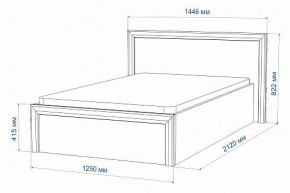 Кровать полутораспальная Нобиле Кр-120 в Ревде - revda.mebel24.online | фото 3