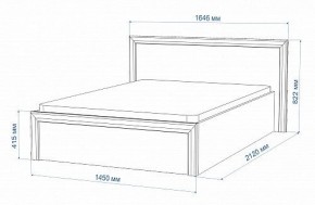 Кровать полутораспальная Нобиле Кр-140 в Ревде - revda.mebel24.online | фото 3