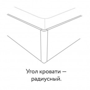 Кровать "Сандра" БЕЗ основания 1200х2000 в Ревде - revda.mebel24.online | фото 3