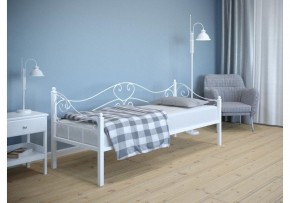 Кровать Венеция 90х190 белый муар в Ревде - revda.mebel24.online | фото