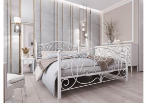 Кровать Викси 140х200 белая в Ревде - revda.mebel24.online | фото 1