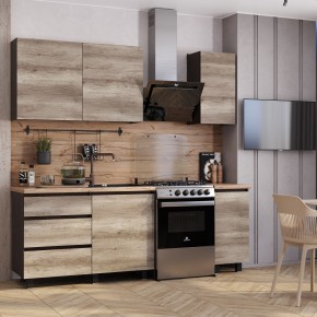 Кухня Энигма 1.6 м (венге/дуб каньон) в Ревде - revda.mebel24.online | фото