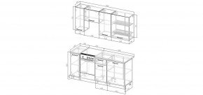 Кухонный гарнитур Антик 1800 (Стол. 26мм) в Ревде - revda.mebel24.online | фото 2