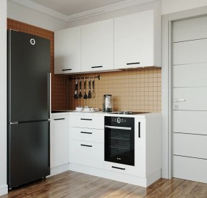 Кухонный гарнитур Белый Глянец 1000*1800 (Стол. 26мм) в Ревде - revda.mebel24.online | фото 1