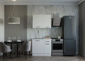 Кухонный гарнитур Белый Глянец 1000 (Стол. 38мм) в Ревде - revda.mebel24.online | фото 1