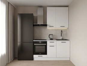 Кухонный гарнитур Белый Глянец 1600 h950 (Стол. 38мм) в Ревде - revda.mebel24.online | фото 1