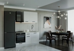 Кухонный гарнитур Белый Глянец 1600 (Стол. 38мм) в Ревде - revda.mebel24.online | фото