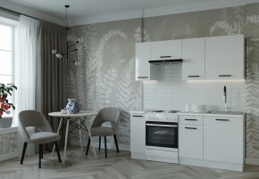 Кухонный гарнитур Белый Глянец 1800 (Стол. 38мм) в Ревде - revda.mebel24.online | фото