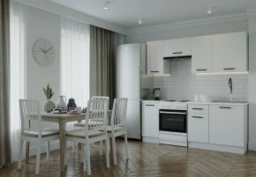 Кухонный гарнитур Белый Глянец 2000 (Стол. 26мм) в Ревде - revda.mebel24.online | фото