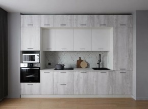 Кухонный гарнитур Бланка 3400 (Стол. 38мм) в Ревде - revda.mebel24.online | фото 1