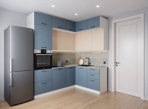 Кухонный гарнитур Фьюжн 2200*1700 (Стол. 38мм) в Ревде - revda.mebel24.online | фото