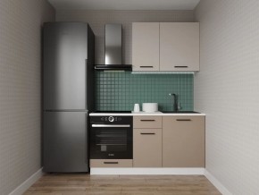 Кухонный гарнитур Каппучино 1600 (Стол. 26мм) в Ревде - revda.mebel24.online | фото