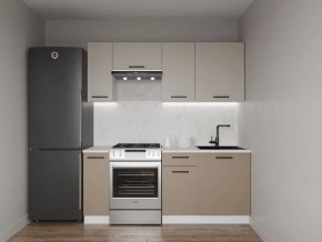 Кухонный гарнитур Каппучино 1800 (Стол. 38мм) в Ревде - revda.mebel24.online | фото