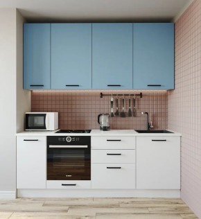 Кухонный гарнитур Капри 2200 h950 (Стол. 38мм) в Ревде - revda.mebel24.online | фото