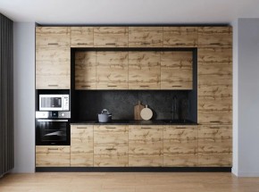 Кухонный гарнитур Крафт 3400 (Стол. 26мм) в Ревде - revda.mebel24.online | фото 1