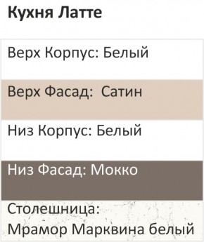 Кухонный гарнитур Латте 1000 (Стол. 38мм) в Ревде - revda.mebel24.online | фото 3