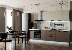 Кухонный гарнитур Латте 2800 (Стол. 26мм) в Ревде - revda.mebel24.online | фото