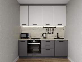Кухонный гарнитур Меренга 2200 h950 (Стол. 26мм) в Ревде - revda.mebel24.online | фото 1