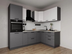 Кухонный гарнитур Меренга 2400*1600 (Стол. 38мм) в Ревде - revda.mebel24.online | фото 1