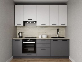 Кухонный гарнитур Меренга 2400 h950 (Стол. 26мм) в Ревде - revda.mebel24.online | фото 1