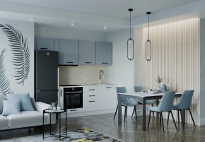 Кухонный гарнитур Ниагара 2550 (Стол. 26мм) в Ревде - revda.mebel24.online | фото 1