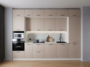 Кухонный гарнитур Шампань 3400 (Стол. 26мм) в Ревде - revda.mebel24.online | фото
