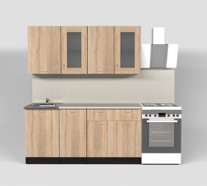 Кухонный гарнитур Симона демо 1700 (Венга/Дуб Сонома) в Ревде - revda.mebel24.online | фото 7